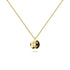 Solid 925 Sterling Silver Initial Alphabet Personalised Disc Necklace